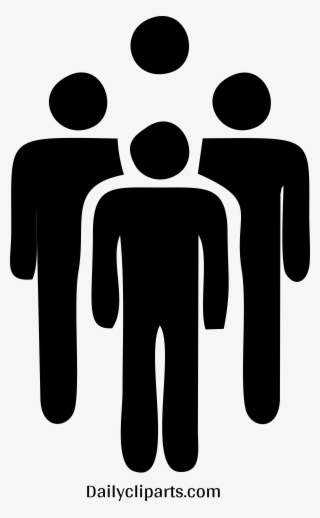 4 Employees Icon Image - Personas Dibujo #7726456