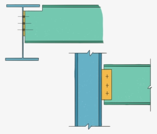 Bb-bc Pins - Types Of Beam To Beam Connections #7727028
