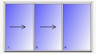 Aluminium Patio Sliding - Cross #7727278