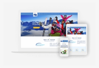Website Laten Maken Webdesign Uit Friesland Png Pin - Skiing Families #7728547