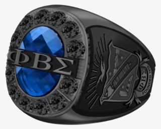 Black By Popular Demand This Black Shadow Cast Ring - Emblem #7729462