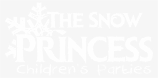 Snow Princess White Logo - Poster #7729816