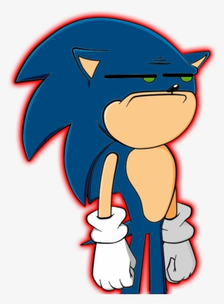 Thumb Image - Sonic Funny Face Png #7731498