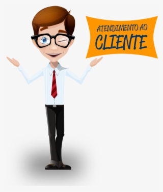 Atendimento Ao Cliente - Male Cartoon Characters Png #7732071