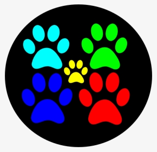Paw Clipart Service Dog - Dog Walking #7732555