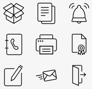 User Interface - Social Media Logo Drawings #7733018