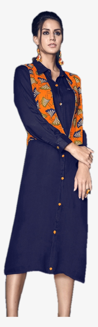 Georgette Designer Kurtis Wholesale - Day Dress #7733668