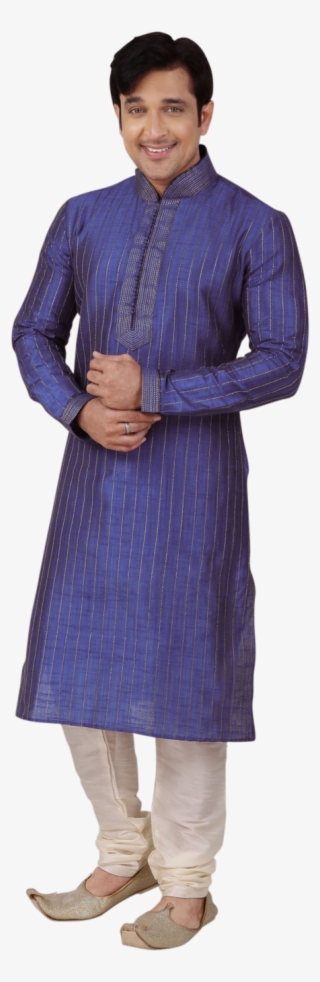 Men's Kurta With Churidar - Standing #7733762