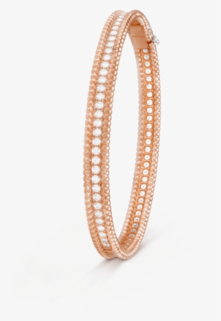 Perlée Diamonds Bracelet, 1 Row, Medium Model - Vcarp27f00 #7734126