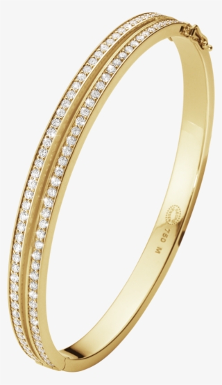 Gold With Brilliant Cut Diamonds - Georg Jensen Halo Ring #7734282