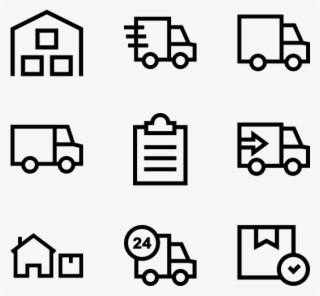 Shipping And Delivery - Manufacturing Icons #7735064