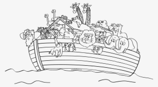 Children S Bible Coloring And Activity Pages With Noah - Coloring Page Of Noah And The Ark #7735940