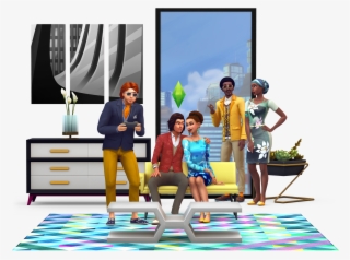 The Sims 4 City Living New Render Simsvip Origin On - Sims 4 City Living Renders #7736407