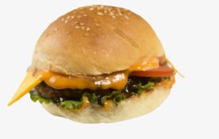 Bar B Q Beef Cheese Burger - Fast Food #7737173