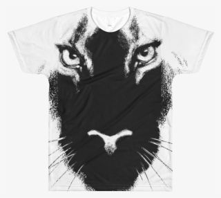 Cat's Eyes T-shirt - Monochrome #7737545
