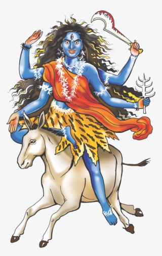 Goddess Navdurga Png Images - Saptami Maa Kalratri - Free Transparent ...