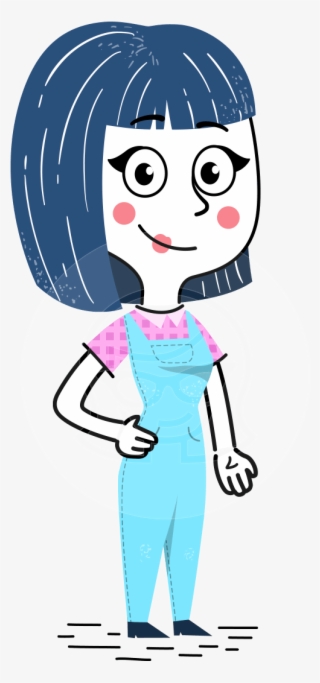Greta Jumpsuit - Cartoon #7739439