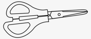Coloring Book Drawing Scissors Line Art Black And White - Scissors Clip Art Black And White #7739447