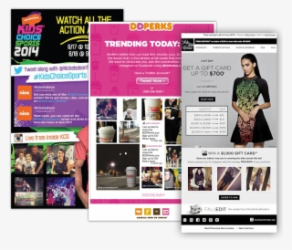 Instagram And Email Marketing Examples - Best Edm Design Fashion #7740069