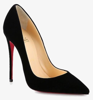 Fashion Thin French Black Shoe Heels High-heeled Clipart - Manolo Blahnik Hangisi Black #7740437