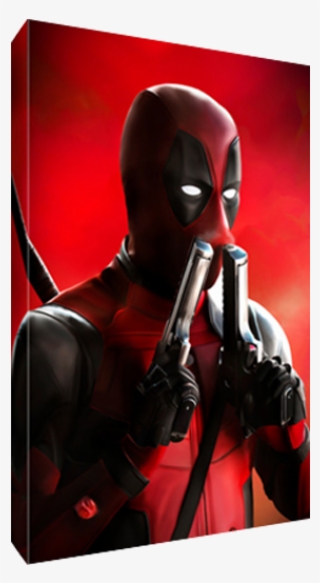 Canvas Stretched And Gallery Wrapped Over - Deadpool Canvas #7740709