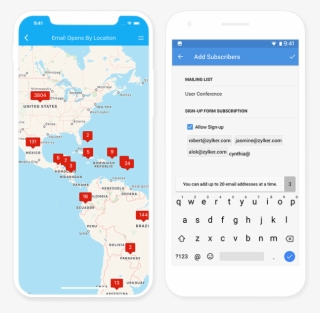 Mobile App For Email Marketing - Smartphone #7740986