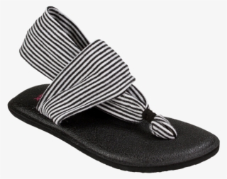 Black White Stripes - Flip-flops #7741287 Black White Stripes - Flip-flops #7741287