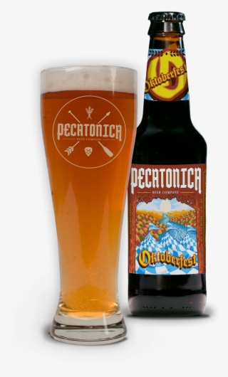 Pbc Oktoberfest Beer And Bottle - Wheat Beer #7741483
