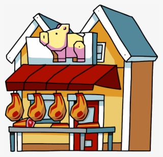 Shop Clipart Butcher - Butcher Shop Png #7741589
