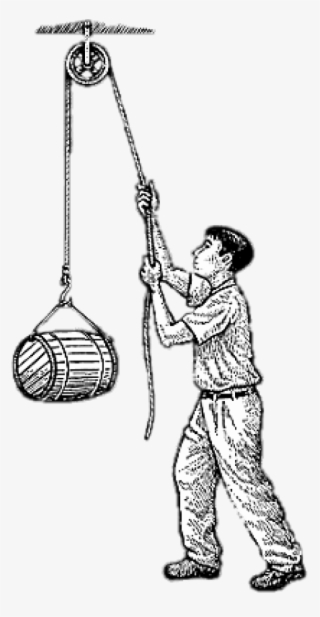 Free Png Download Man Using A Pulley Png Images Background - Man Using Pulley #7741663