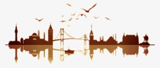 Bilding Bildings City Cityscape Bridge - Istanbul Silüeti Beyaz #7741674