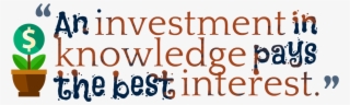 Knowledge Quotes Png Image Background - Graphics #7742741