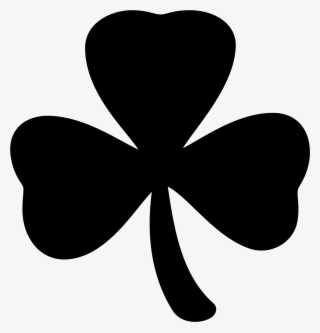 15 White Four Leaf Clover Png For Free On Mbtskoudsalg - Shamrock Black Transparent #7743695