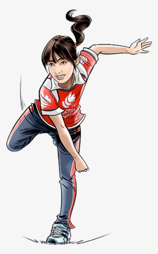 Cricket Canada - Kid Bowling Cricket Cartoon #7743769