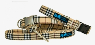 Furberry Ivory Plaid Tartan Dog Collar - Plaid Dog Collar #7744670