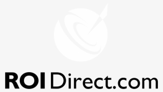 Roi Direct Logo Black And White - Convergence Labs #7744823