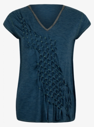 Smock Front T-shirt - Active Shirt #7746681