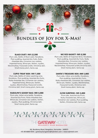 Christmas Hamper Christmas Hamper Illustration Design - Christmas Tree #7746913