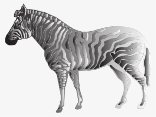 This Free Icons Png Design Of Monochrome Zebra 2 #7747040