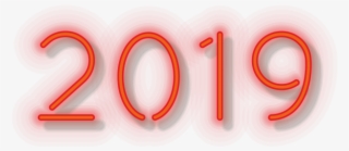 2019 New Year Text - Number #7747076