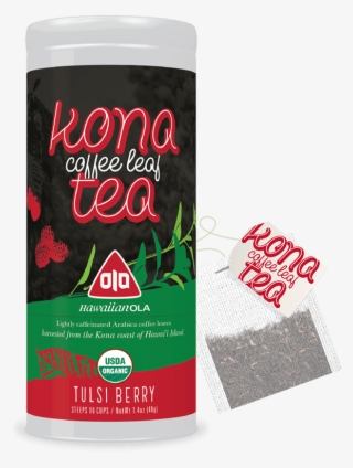 Kona Coffee Leaf Tulsi Berry Tea Bags #7748620