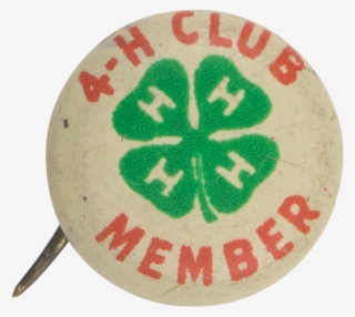 4-h Club Member Club Button Museum - Emblem #7748861