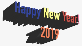 Happynew Year 2019 Dribbble Image 2019 Digital Art - Graphic Design #7750440