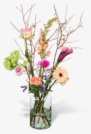 Bouquet Mandy Large - Bos Bloemen In Vaas #7751001