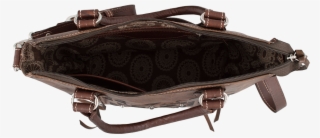 American West Mystic Shadow Convertible Zip Top Tote #7751953