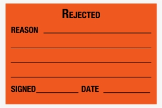 Brady Quality Assurance Label Rejected - Enrique Walker #7752519