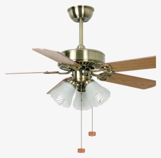 Iron Design Decoration Light Pull Chain Speed Control - Ceiling Fan #7753231