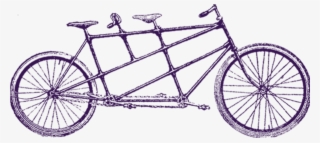Tandemonium101 - Transparent Tandem Bike Clipart #7753758