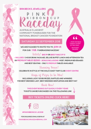 $165pp Or $1650 Table Of - National Breast Cancer Foundation #7754674