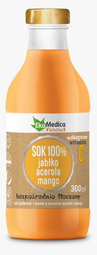 Apple Acerola Mango Juice 350ml - Bottle #7755185